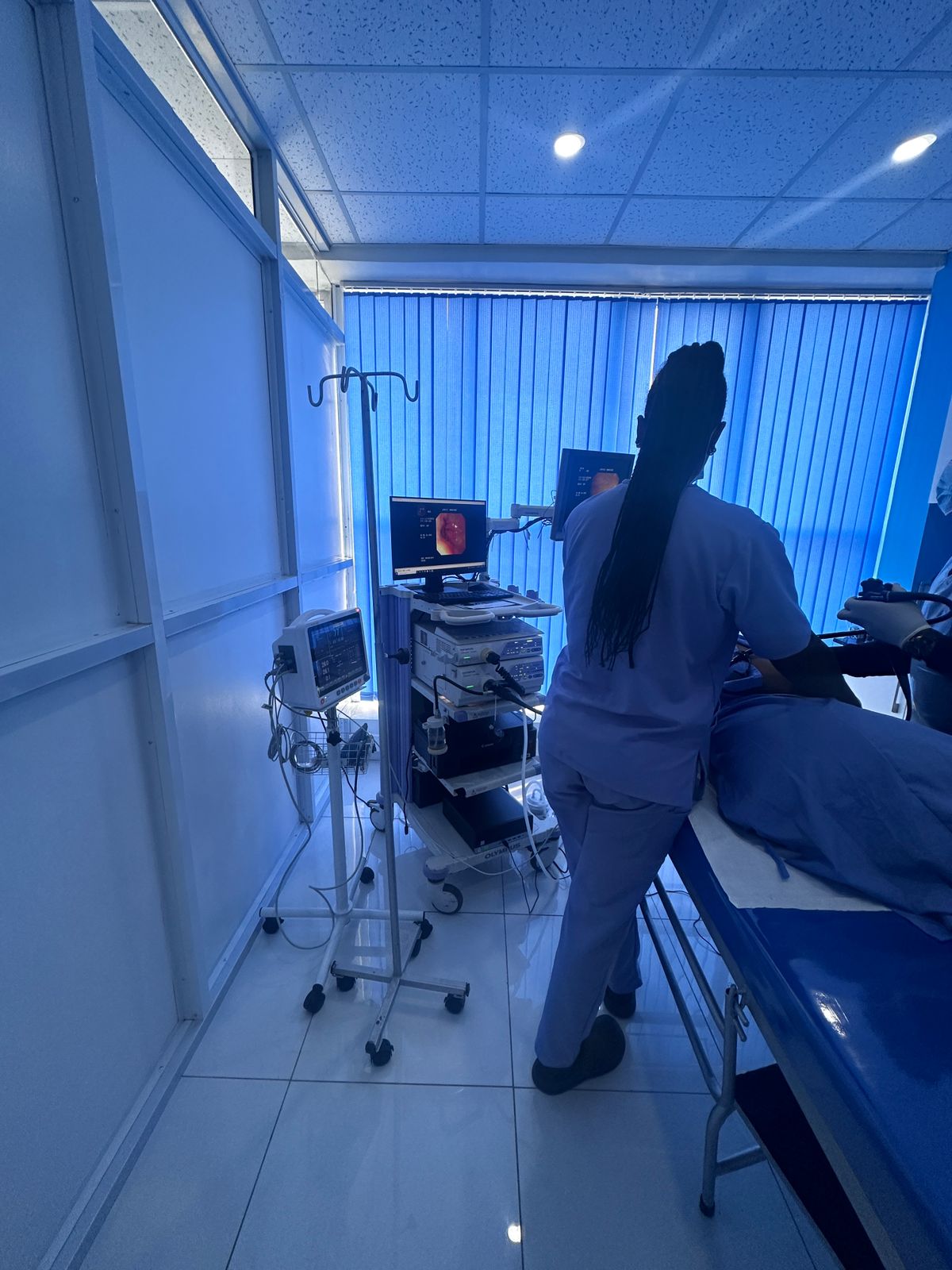Endoscopy suite at Clarivida